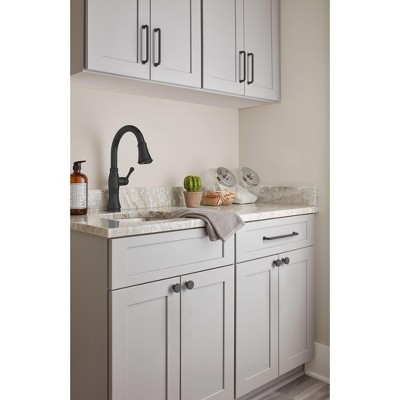 Matte Black 5-1/16" Center-to-Center Arch Cabinet Pull