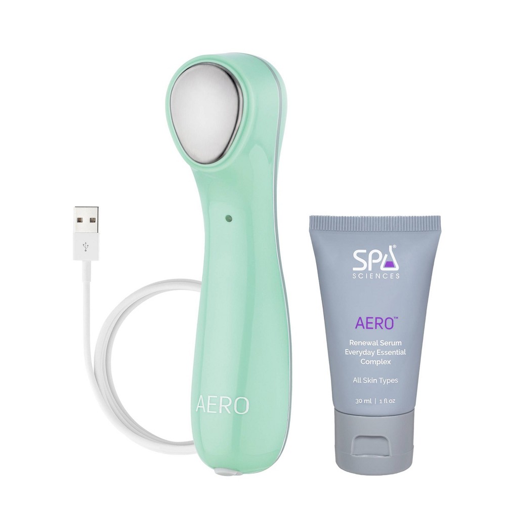 Photos - Cream / Lotion Spa Sciences AERO Renewal Serum & BONUS Skincare Infusion Device for Clinical Absorption