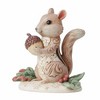 Jim Shore 3.5 Inch Chipmunk Holding An Acorn Winter Woodland Holly Figurines - image 2 of 3