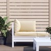 vidaXL 3 pcs Pallet Cushions in Beige Oxford Fabric - Water-Resistant, Durable, and Breathable - Perfect for Outdoor and Indoor Spaces - 2 of 4