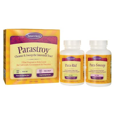 Nature's Secret Herbal Supplements Parastroy Kit Capsule