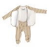 Bonsie Skin to Skin Babywear - Footie - Toffee Twist - 4 of 4