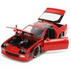 1985 Chevrolet Camaro Red with Black Stripes "Bigtime Muscle" Series 1/24 Diecast Model Car by Jada - 2 of 4