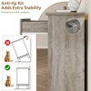 7 Dresser Wide Drawer with Storage,Wooden Closet Storage Chest for Living Room, Bedroom - 4 of 4