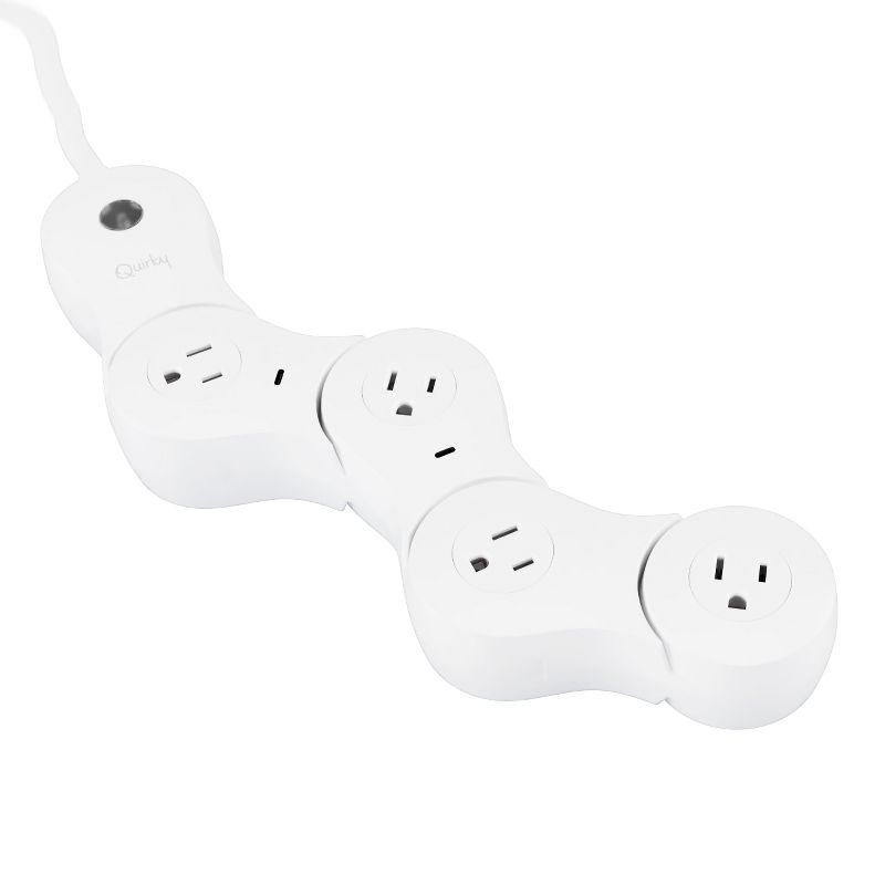 Quirky Pivot Power Surge Protector Smart White, 5 of 6