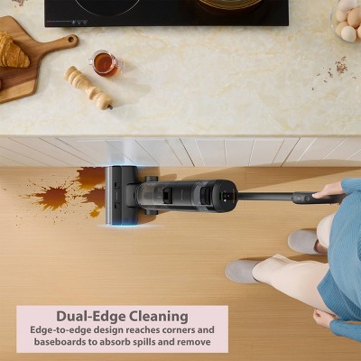 Dreame K20 Pro Wet and Dry Vacuum Black: Bagless, Rechargeable, HEPA Filter, Self-Cleaning, Hardwood & Hard Floor Use - Thumbnail 5