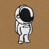 Dalix Astronaut Embroidered Jogger Pant Soft Fleece Relaxed Fit Lounge Mens - 2 of 4