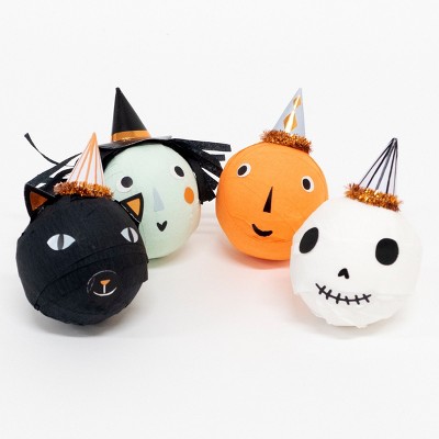 Meri Meri Vintage Halloween Surprise Balls (Pack of 4)