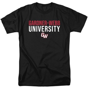 Men's Gardner Webb University Official Gardner Webb Stacked T-Shirt - 1 of 4