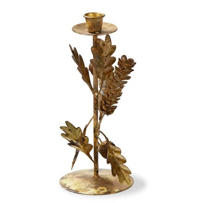 tag Oak Leaf & Acorn Taper Holder Large