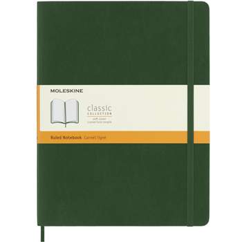 Moleskine XL Ruled Soft Notebook Myrtle Green