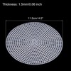 Unique Bargains Round Plastic DIY Embroidery Knit Crochet Mesh Canvas Sheet - 2 of 4