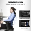 VEVOR Ergonomic Office Chair with Slide Seat, Desk Chair with Mesh Seat, Angle and Height Adjustable Home Office Chair with Back and Lumbar Support - 4 of 4