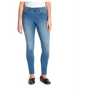 Gloria Vanderbilt Womens Avery Pull On Slim Skinny Fit Jeans - 1 of 1
