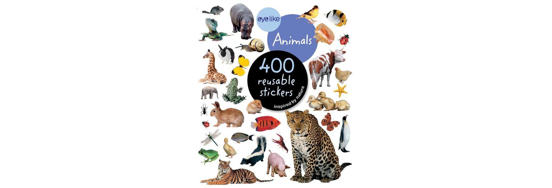 Eyelike Stickers: Animals - by  Workman Publishing (Paperback)