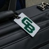 University of Wisconsin  Green Bay Secondary Logo Luggage ID Tags Suitcase CarryOn Cards  Set of 2 - 4 of 4