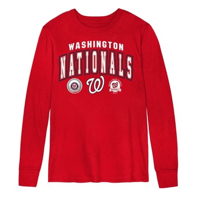 MLB Washington Nationals Boys' Long Sleeve T-Shirt