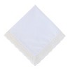 CTM Women's Audrey Grace Fan Lace Handkerchief - 2 of 4