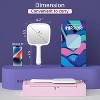 FamiHomii Lightweight, Durable, Portable Handheld Mirror with 3-Color dimmable Lights, Perfect for Hair Styling and Shaving.Battery Operated - 2 of 4