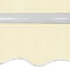 Awning Cream Aluminum, Polyester Large Foldable Awning vidaXL - 4 of 4