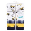Hudson Baby Infant Boy Cotton Flannel Receiving Blankets, Construction, One Size - 2 of 4