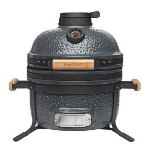 BergHOFF Ceramic BBQ Grill, Bluestone Gray - 1 of 4