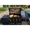 Kenmore 4-Burner Outdoor Gas BBQ Grill with Searing Side Burner PG-40409S0LB-2 Black - image 4 of 4