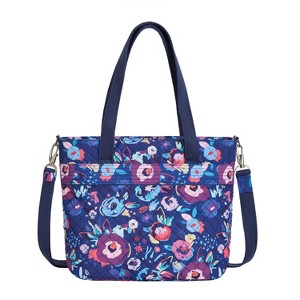 Travelon Anti-Theft Boho Tote-Gray - 1 of 4