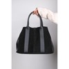 Thresh - Black Suede Leather Shoulder Bag (Women) | Forever & Always Shoes - 4 of 4