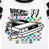 Back To The Future Delorean Rainbow Checkerboard 2-Pack Boy's Sleep Set - 3 of 4