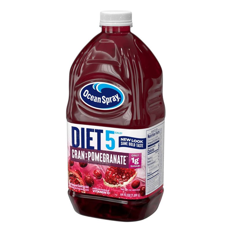 Ocean Spray Diet Cranberry Pomegranate Juice - 64 fl oz Bottle, 4 of 7