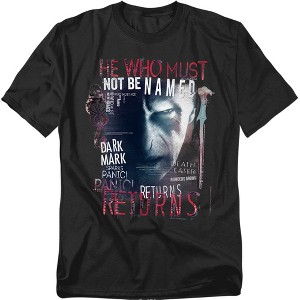 Harry Potter He Who Must Not Be Named Returns Adult T-Shirt - 1 of 4