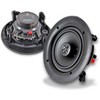 Pyle 6.5" In-Wall/In-Ceiling Dual Stereo Speakers, 2-Way Flush Mount, 200W Peak Power, Includes Round & Square Grills – PDIC66 - 3 of 4
