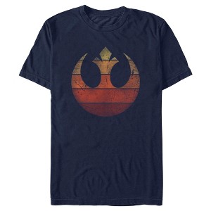Men's Star Wars Retro Rebel Alliance Logo T-Shirt - 1 of 4