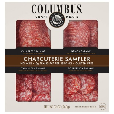 Columbus Charcuterie Sampler Deli Meats - 12oz