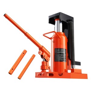 VEVOR Hydraulic Toe Jack, 10 Ton On Toe Toe Jack Lift, 20 Ton On Top Lift Capacity Machine Jack, 1.2-7.5 in Toe Height, Orange - 1 of 4