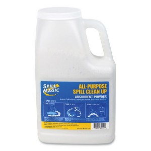 Spill Magic Sorbent, 4 qt, 3 lb Bottle - 1 of 4