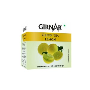 Girnar Green Tea With Lemon - Indian Tea & Coffee - 1 of 4