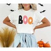 Simply Sage Market Women's Boo Coloful Stars Short Sleeve Garment Dyed Tee - 2 of 4