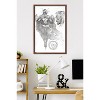 Trends International Marvel Sketch - Doctor Strange Framed Wall Poster Prints - 2 of 4