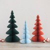 Storied Home Paper Folding Honeycomb Tree with Magnet, Green - 4 of 4