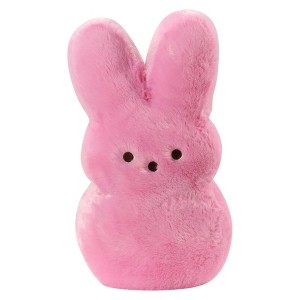 Peeps 17" Easter Rabbit Plush Pink - 1 of 4