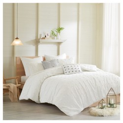 Textured Dot Duvet Cover Set Cream Opalhouse Target