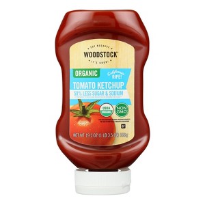 Woodstock - Ketchup Tomato Less Sugar & Sodium - Case of 12 - 19.5 oz - 1 of 1