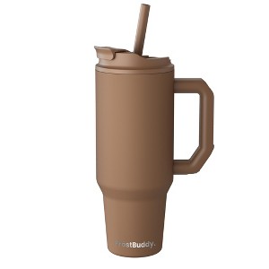 FrostBuddy Thicc Buddy Insulated Tumbler | Available in 40oz & 50oz Sizes | Stainless Steel + Chapstick Holder - 1 of 4