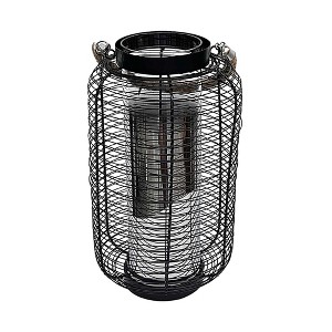 Essential Decor & Beyond Metal Candle Holder with Silver Fade - 1 of 1