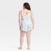 Women's Ribbed Tank Top and Shorts Pajama Set - Colsie™ - 3 of 3