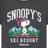 Boys' - Peanuts - Snoopy's Ski Resort Short Sleeve Graphic T-Shirt - 2 of 4