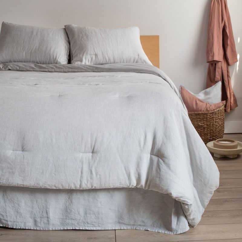 100% French Linen Bedskirt | BOKSER Home, 4 of 7