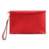 CTM Women's Glossy Metallic Envelope Wristlet Clutch Handbag - 3 of 4